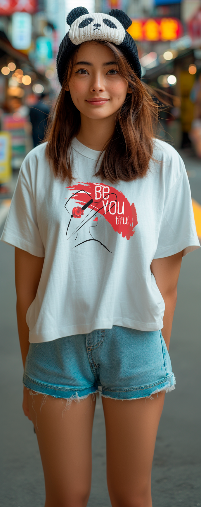 Playera BeYOUtiful , Blanca, Semitonos