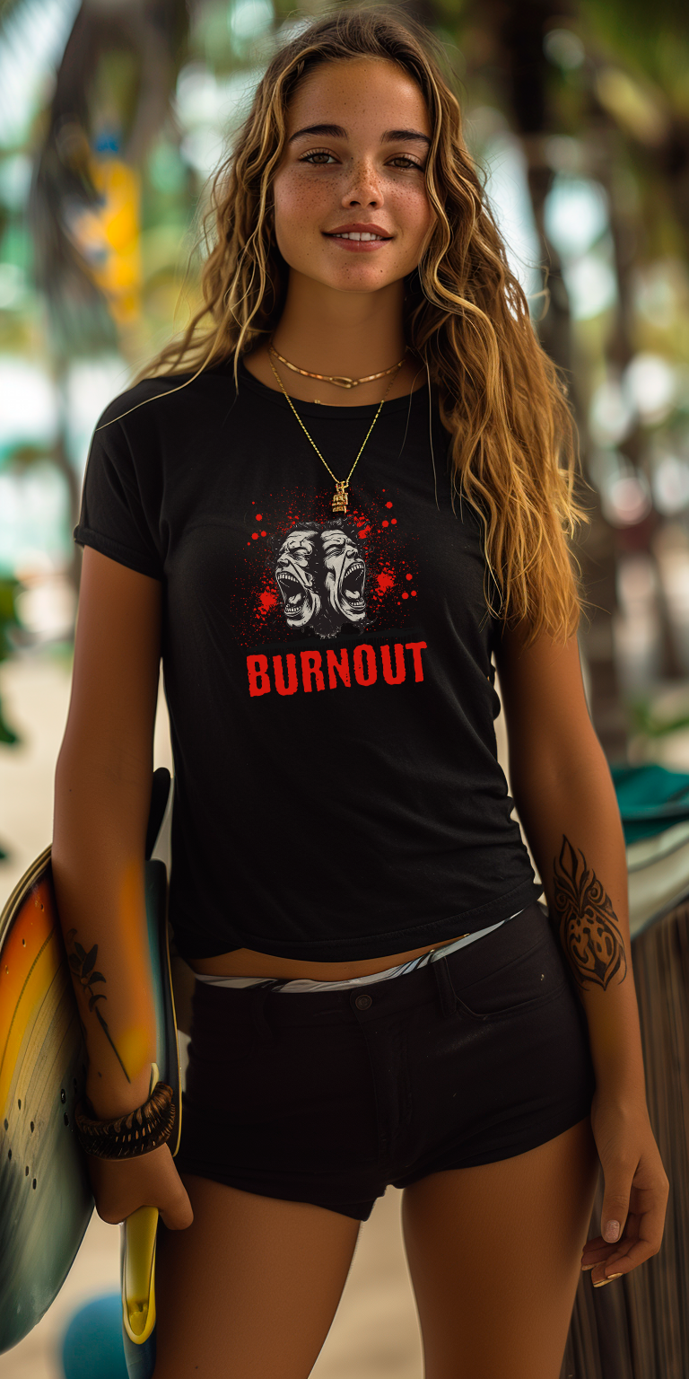 Playera Burnout